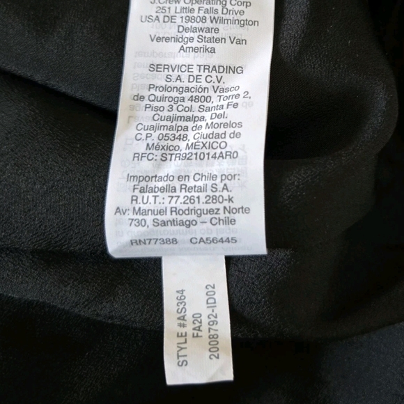 J.CREW Women's Long Sleeve Blouse Size Small Office Career Business Casual - Picture 8 of 8